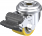 Preview: Swivel castors with “stop-fix” brake Ball-bearing K