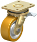 Preview: Swivel castors with “stop-fix” brake Ball-bearing K