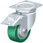 Preview: Swivel castors with “stop-fix” brake Ball-bearing K