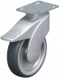 Preview: Swivel castors with “stop-fix” Plain-bore G