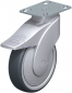Preview: Swivel castors with “stop-fix” brake Ball-bearing KF