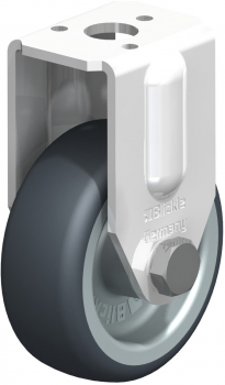 Fixed castors Plain-bore G