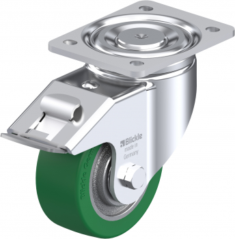 Lenkrollen mit Feststeller „stop-fix“ Kugellager K