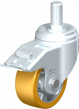 Lenkrollen mit Feststeller „stop-fix“ Kugellager KF