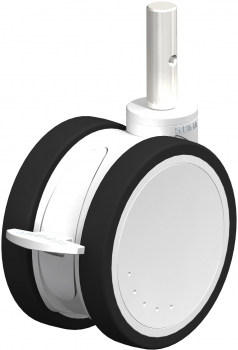 Lenkrollen mit Feststeller „stop-fix“