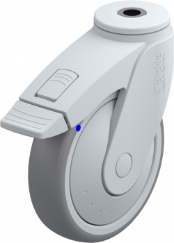 Roulettes avec blocage "stop-fix" roulement à billes XKF