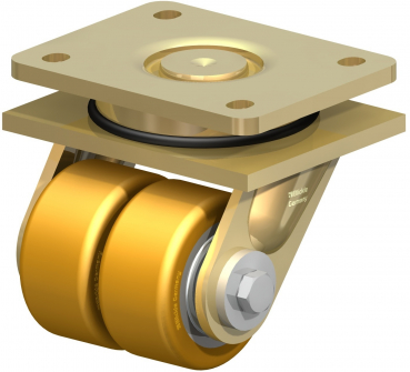 Roulettes pivotantes roulement à billes K