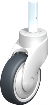 Roulettes pivotantes roulement à billes KF