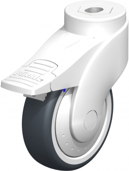 Roulettes avec blocage "stop-fix" roulement à billes KF