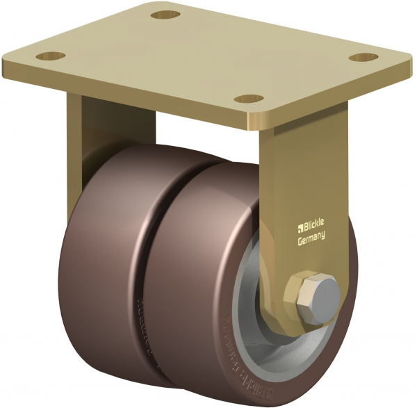 Roulettes fixes roulement à billes KA