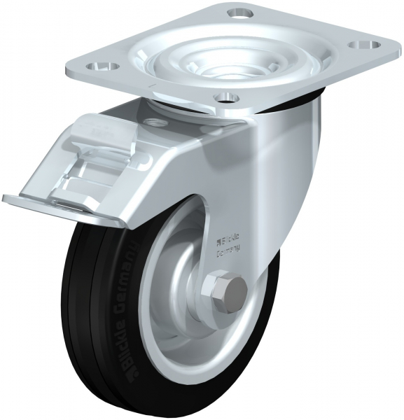 Lenkrollen mit Feststeller „stop-fix“ mit Roller bearing R