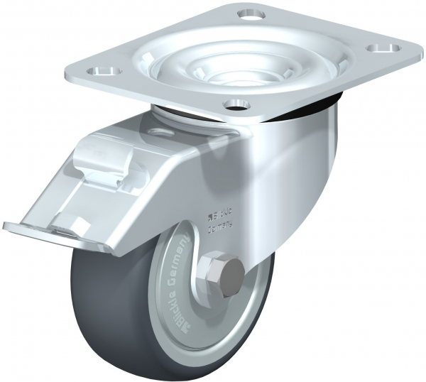 Lenkrollen mit Feststeller „stop-fix“ Kugellager KF