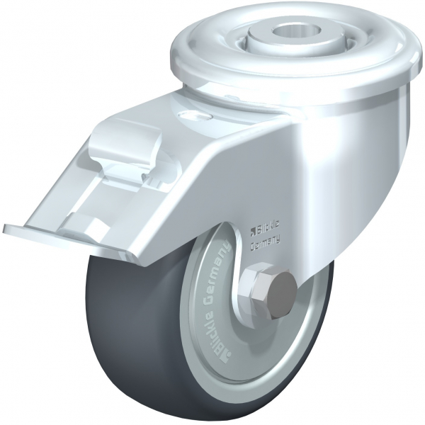 Roulettes avec blocage "stop-fix" roulement à billes KF