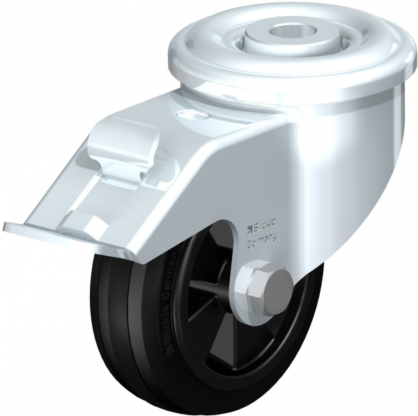 Fixed castors Plain-bore G