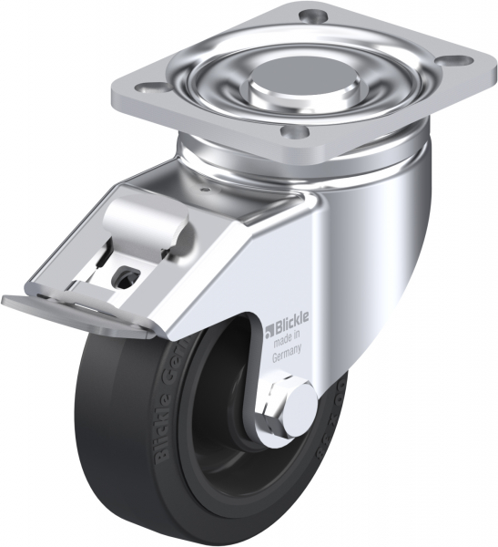 Roulettes fixes Roulement à rouleaux R