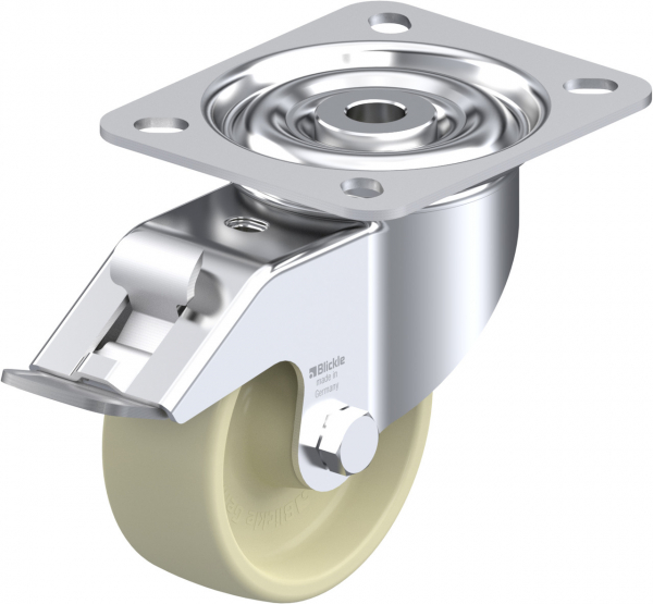 Lenkrollen mit Feststeller „stop-fix“