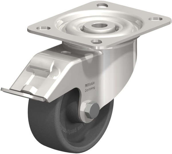 Roulettes avec blocage "stop-fix"