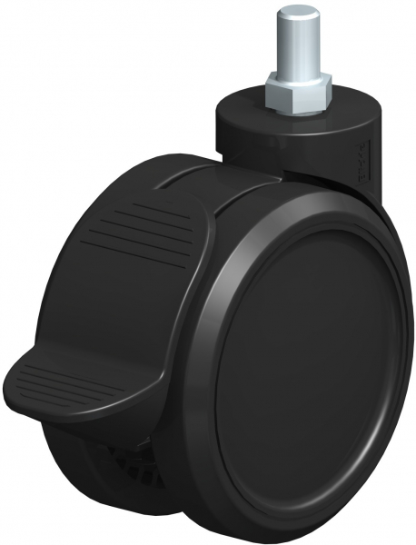 Lenkrollen mit Feststeller „stop-fix“