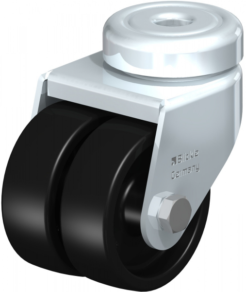 Swivel castors Plain-bore G