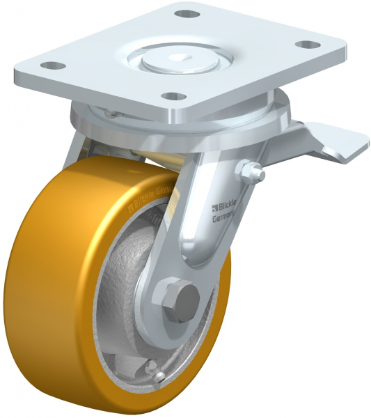 Roulettes avec blocage "stop-fix" roulement à billes K