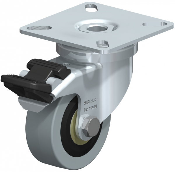 Lenkrollen mit Feststeller „stop-fix“ Kugellager K