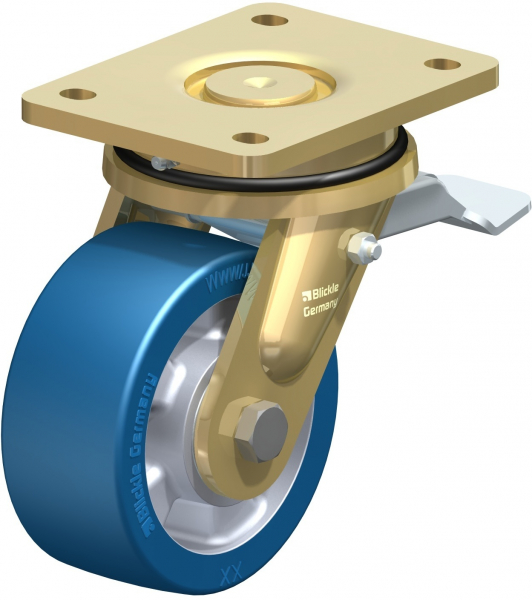 Roulettes avec blocage "stop-fix" roulement à billes K