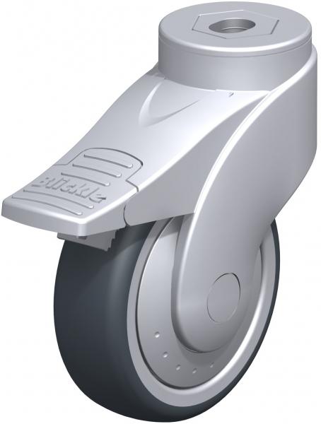 Roulettes avec blocage "stop-fix" roulement à billes KF