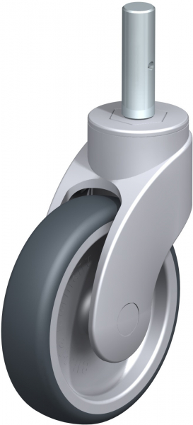 Roulettes pivotantes moyeu lisse G