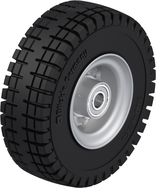 Räder mit Blockprofil Kugellager